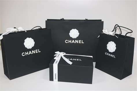 chanel shipping box|chanel paper bag.